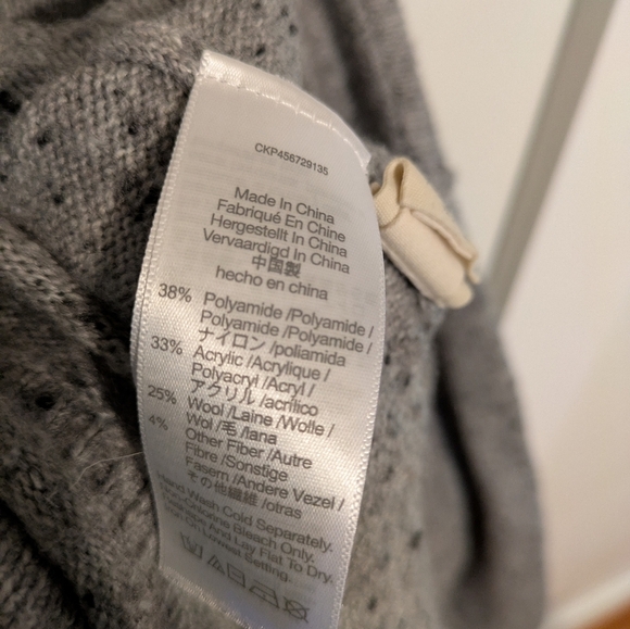 Madewell Donegal Whitworth Mockneck Sweater M - Picture 5 of 10